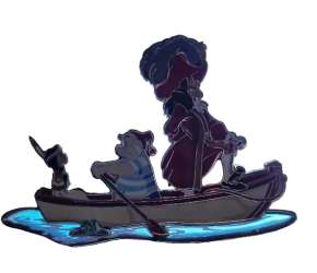Artland - Peter Pan - Captain Hook, Mr. Smee and Tiger Lily - ART