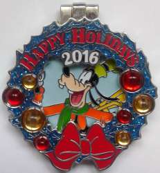 34317 - Resort Holiday Collection 2016: Jeweled Wreaths - All-Star Resorts - Goofy Wreath - Walt Disney World alternate image