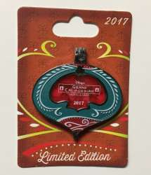 34623 - Gingerbread House Collection 2017 - Grand Californian Ornament with Mickey and Minnie - Disneyland Resort alternate image