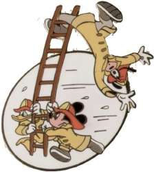 Click to view the Goofy, Donald and Mickey running with ladder details