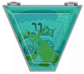 35027 - Pin Trading 20th Anniversary Countdown Puzzle - Pluto at Main Street Flower Market - Disney Store US alternate image