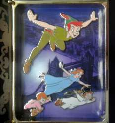 35101 - Walt Disney World Jumbo Hinged Stained Glass Storybook Series - Peter Pan's Flight - Walt Disney World alternate image