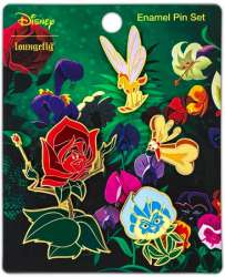 Loungefly - Alice in Wonderland Set - Red Rose - LFLY