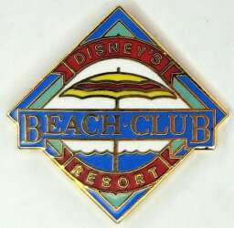 52382 - Walt Disney World Resort Hotels Pre-ODPT Assortment - Beach Club Resort Original Logo Version 2 - Walt Disney World alternate image