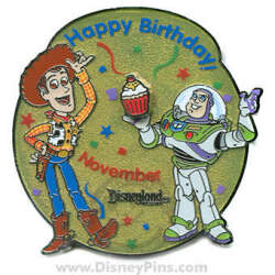 Happy Birthday November - Woody and Buzz Lightyear