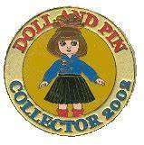Adora Belle Disney Store Pin Trading Doll and Pin Collector 2002