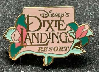52407 - Walt Disney World Resort Hotels Pre-ODPT Assortment - Older Dixie Landings Logo with Pink Magnolias - Walt Disney World alternate image