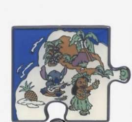 Click to view the Lilo dancing hula and Stitch playing the ukulele piece only details