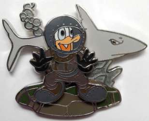 Donald Duck Diving