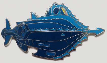 '20,000 Leagues Under the Sea Collector&#039;s Set - WDW - 20,000 Leagues Under The Sea - The Nautilus - Completer Pin - WDW'
