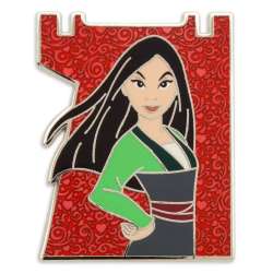 52060 - Disney Princess Fantasyland Castle Booster Set - Mulan red castle princess puzzle alternate image