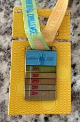 2020 Run Disney Virtual Challenge Race Medal Pin