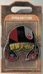Click to view the Galaxy's Edge Resistance X-Wing Pilot Helmet Pin details