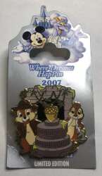 5260 - Where Dreams HapPin: Dream Roles Collection - Dream Roles - Chip and Dale in Indiana Jones - Walt Disney World alternate image