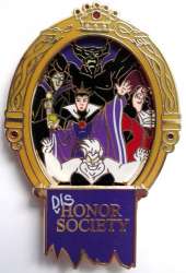 34861 - Pin Trading University - (Dis) Honor Society - Villains - Walt Disney World alternate image