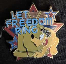52692 - Adventures By Disney - Spirit of America - Let Freedom Ring - Pluto with Liberty Bell - Adventures by Disney alternate image