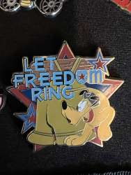 52692 - Adventures By Disney - Spirit of America - Let Freedom Ring - Pluto with Liberty Bell - Adventures by Disney alternate image