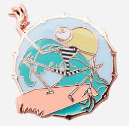 52729 - BoxLunch - The Nightmare Before Christmas Summer Beach Collection - Jack Surfing - Disney Licensed alternate image