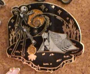 52731 - BoxLunch - Nightmare Before Christmas - Jack and Sally Campfire - Disney Licensed alternate image