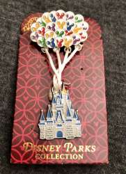 4021 - Castles & Balloons - Cinderella’s Castle with Mickey Balloons - Walt Disney World alternate image