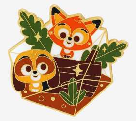 52798 - BoxLunch - Disney Terrarium - Tod & Copper - Loungefly alternate image