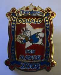 99500 - For Mayor - Donald for Mayor - Disneyland Resort alternate image