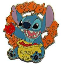 Stitch with Gummy Fish
