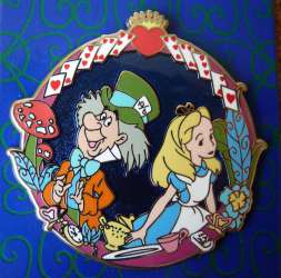 2101 - Festival of Fantasy Parade Reveal/Conceal Mystery Set - Alice and the Mad Hatter - Walt Disney World alternate image