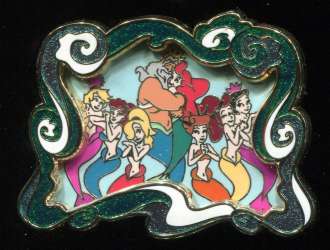 Reveal/Conceal Family Portrait Series The Little Mermaid