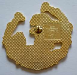 Princesses with Arched Border - Ariel with vine and Flounder in Horseshoe frame - MLT