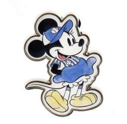 39344 - Mickey & Minnie Travel Secret Pin Badge - USA Minnie - Disney Store Japan alternate image