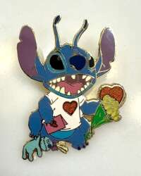 53229 - Lilo & Stitch - Stitch - Valentine shirt - Disney Store Japan alternate image