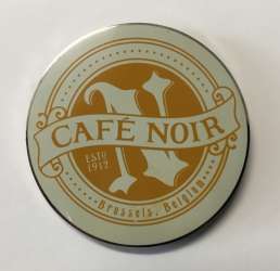 Jock Lindsey's Hangar Bar Coasters Set #1 — Cafe Noir ONLY