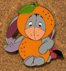 53306 - BoxLunch - Mystery fruit characters - Eeyore - orange - Disney Licensed alternate image