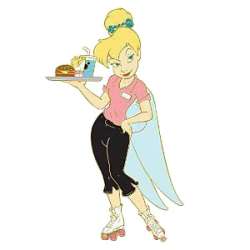 53314 - 1950's Series - Carhop Tinker Bell - Disney Store US alternate image
