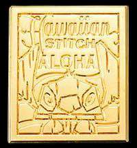 Gold Stitch Aloha