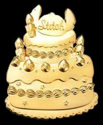 Stitch Golden cake