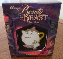 53465 - Disney Gallery - Beauty and the Beast 10th Anniversary Se - Beauty and the Beast - Mrs Potts and Chip - Disneyland Resort alternate image