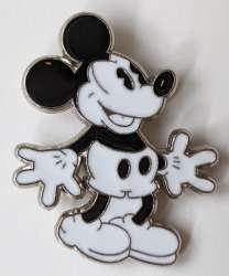 23055 - Vintage Mickey and Minnie - Black and White Mickey Mouse alternate image