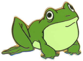 Stitch Lanyard Frog Pin