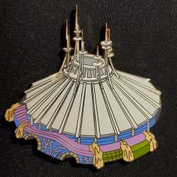 53627 - Hong Kong Disneyland - Grand Opening 5 pin Jumbo Set - Space Mountain ONLY - Walt Disney Imagineering alternate image