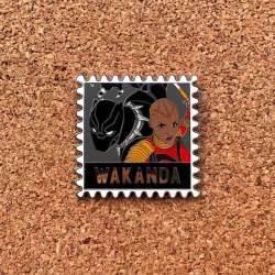 53732 - 2022 One Family Pin Event - Wish You Were Here! Stamp Collection - Wakanda - Walt Disney World alternate image