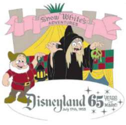36098 - Disneyland 65 Years of Magic - Snow White’s Adventures old Hag and Happy - Disneyland Resort alternate image
