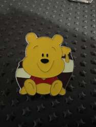 53790 - 2022 One Family Pin Event - Connected As One Family Series - Winnie the Pooh Chained Pin Set - Winnie the Pooh ONLY - Walt Disney World alternate image