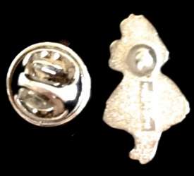 12829 - Alice in Wonderland Japanese Mini Pin Set - Alice in Wonderland 4 pin Set 1 - #2 Alice Holding Bundle - Disney Store Japan alternate image