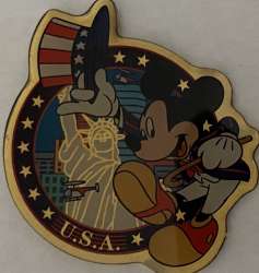 36306 - Morinaga World Travel Collection - Statue of Liberty - USA Mickey - Disney Licensed alternate image