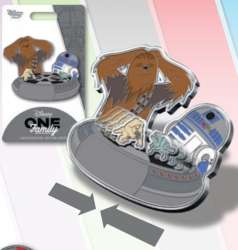 2022 One Family Pin Event - Family Game Night - Star Wars Holochess Slider - DLR