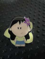 53884 - 2022 One Family Pin Event - Connected As One Family Series - Lilo and Stitch Chained Pin Set - Nani ONLY - Disneyland Resort alternate image