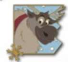 One Family 2022 Pin Celebration - Pin Pals - Olaf and Sven Set - Sven Only - DSUS
