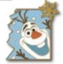 One Family 2022 Pin Celebration - Pin Pals - Olaf and Sven Set - Olaf Only - DSUS
